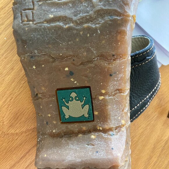 EL NATURALISTA, Leather Slip On Sandals, Size US 8, Dark Navy Blue - Picture 5 of 7